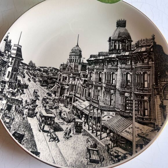 Gorham fine China USA Pasadena 1874 to 1974 dinner plate Carlos Diaz - Picture 2 of 7